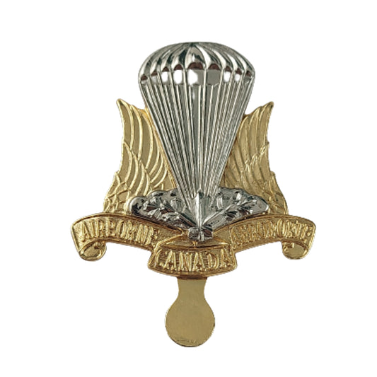 Post 1953 Canadian Airborne Regiment Cap Badge C.Lamond Montreal