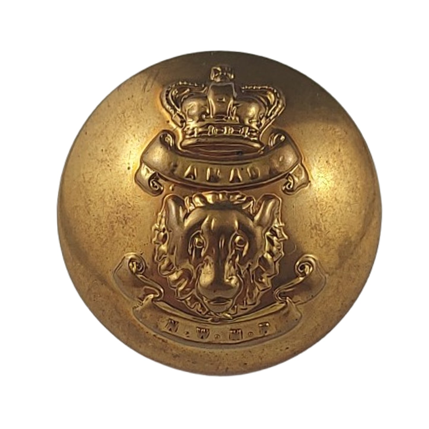 Pre-WW1 Canadian NWMP North West Mounted Police Uniform Button