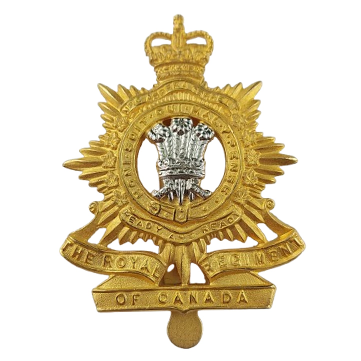 Post-WW2 Canadian Royal Regiment of Canada Cap Badge