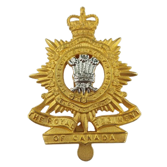 Post-WW2 Canadian Royal Regiment of Canada Cap Badge