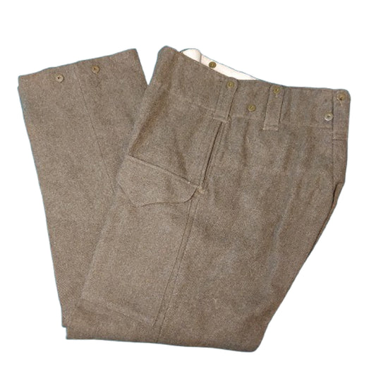 WW2 Canadian Battle Dress Uniform Trousers