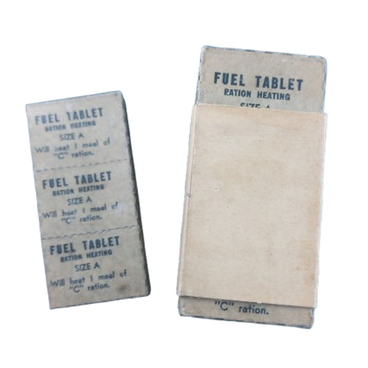 WW2 United States Army C-Ration Fuel Tablet 12 Pack