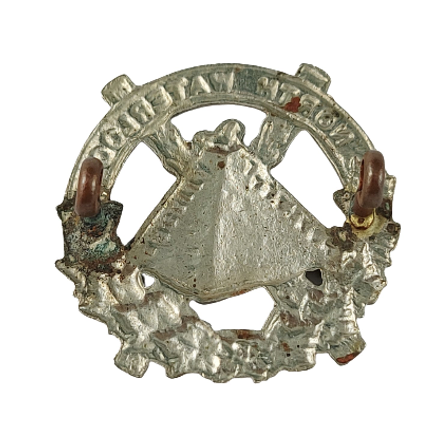 WW2 Canadian North Waterloo Regiment Collar Badge