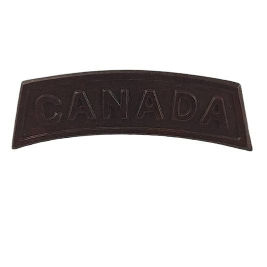 WW1 Canadian CANADA Shoulder Title 1915