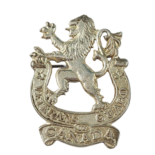 WW2 Veterans Guard of Canada Officer's Cap Badge