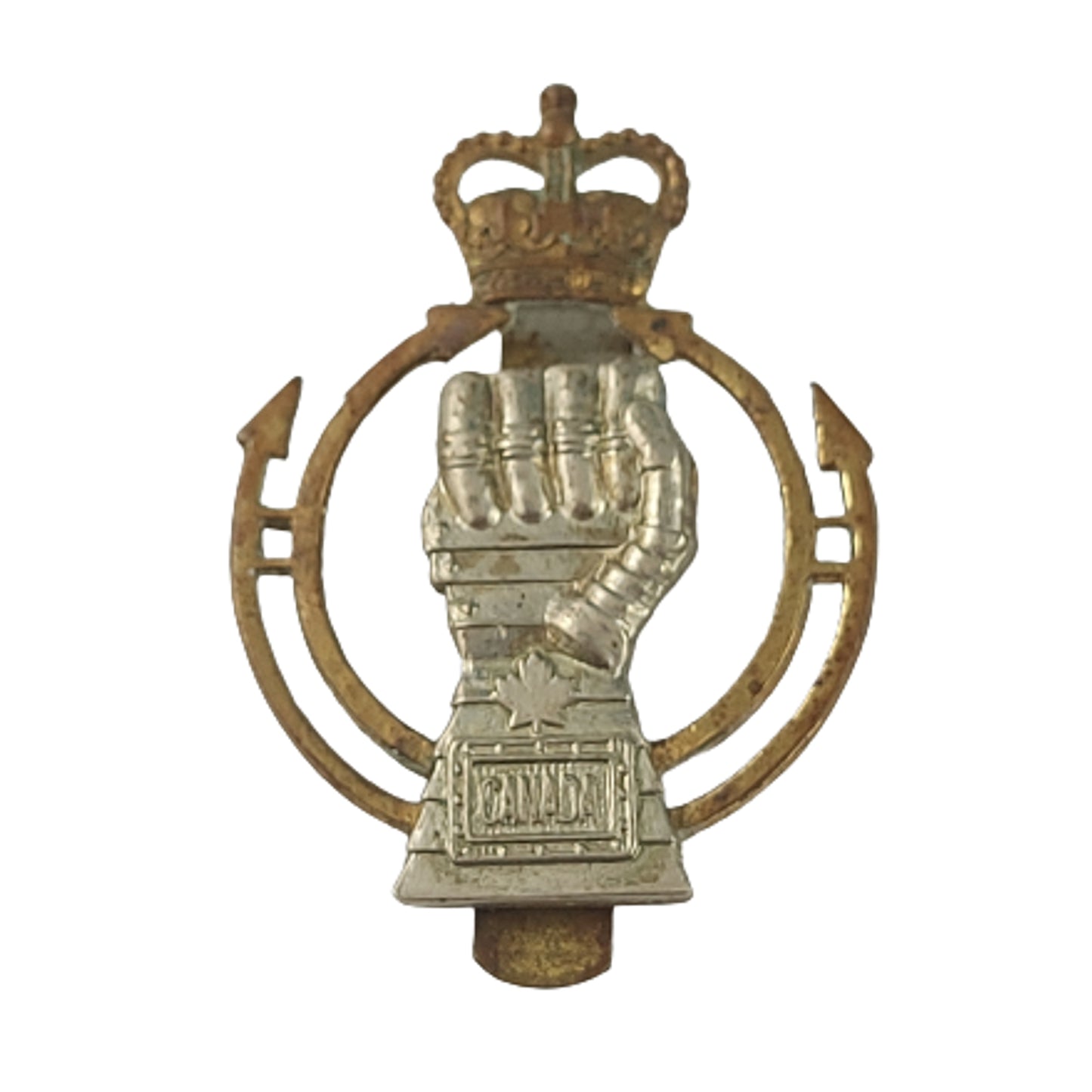 QEII Canadian Tank Corps Cap Badge