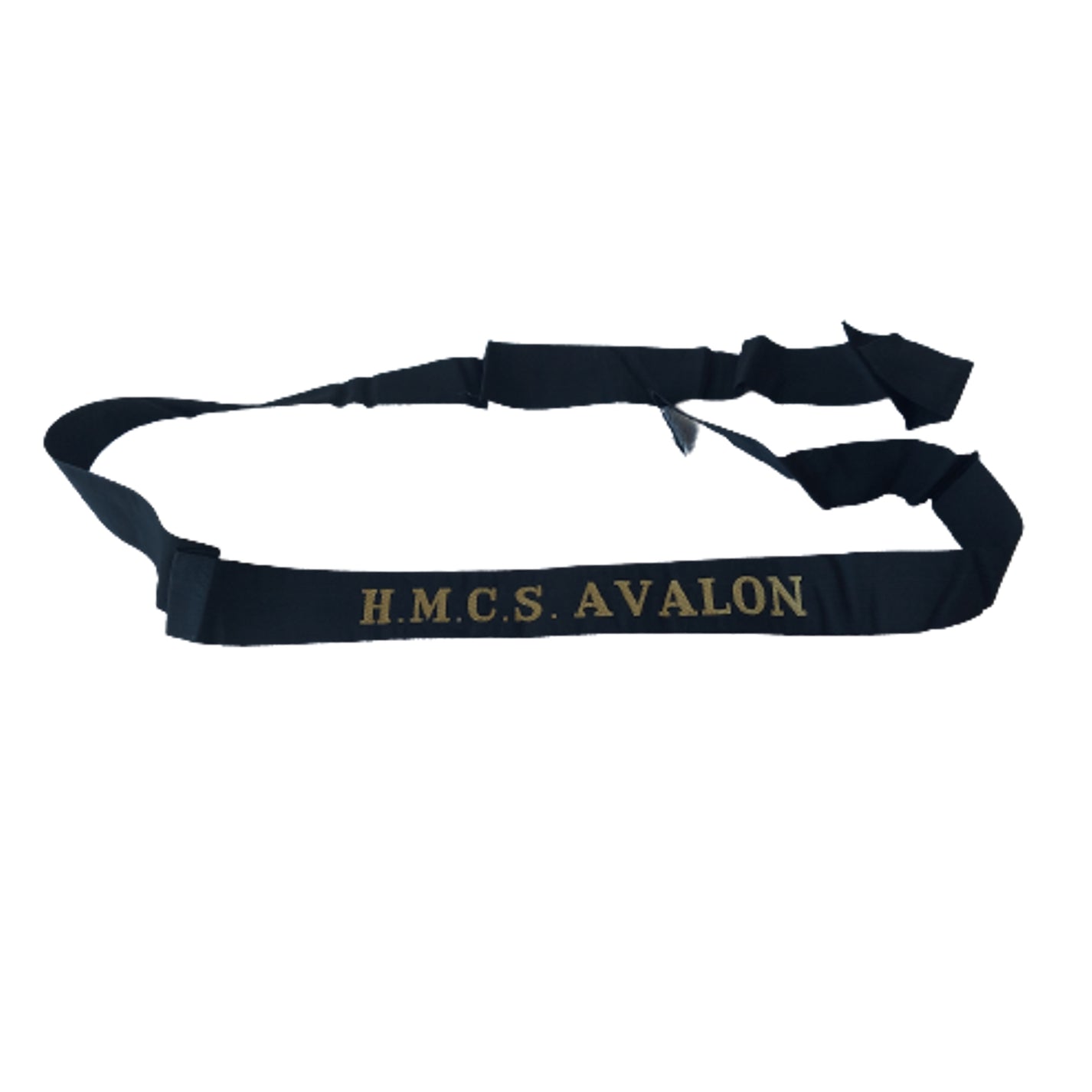 RCN Royal Canadian Navy HMCS Avalon Cap Tally Full Length – Canadian ...