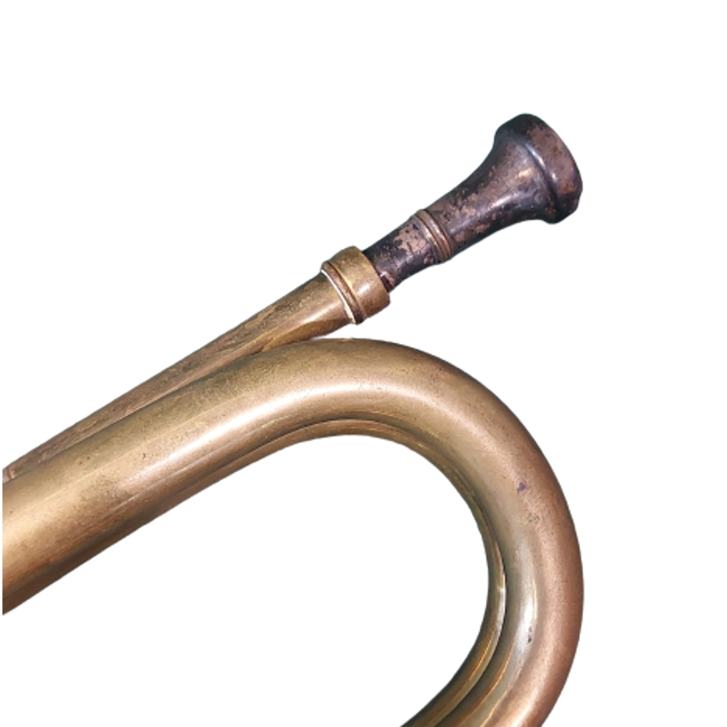 WW1 Canadian CEF Bugle Canadian Soldier Militaria