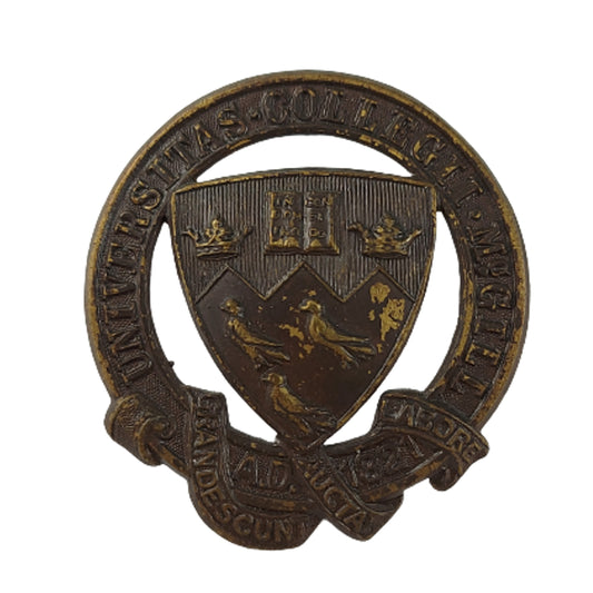 WW2 Canadian COTC Mount Allison University Cap Badge