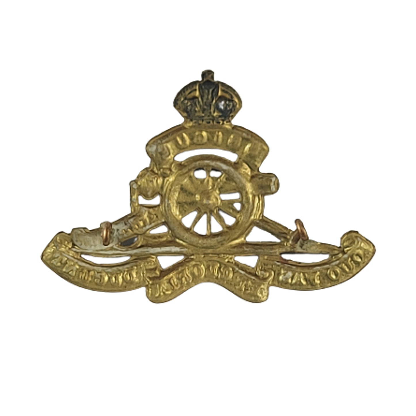 WW2 RCA Royal Canadian Artillery Cap Badge