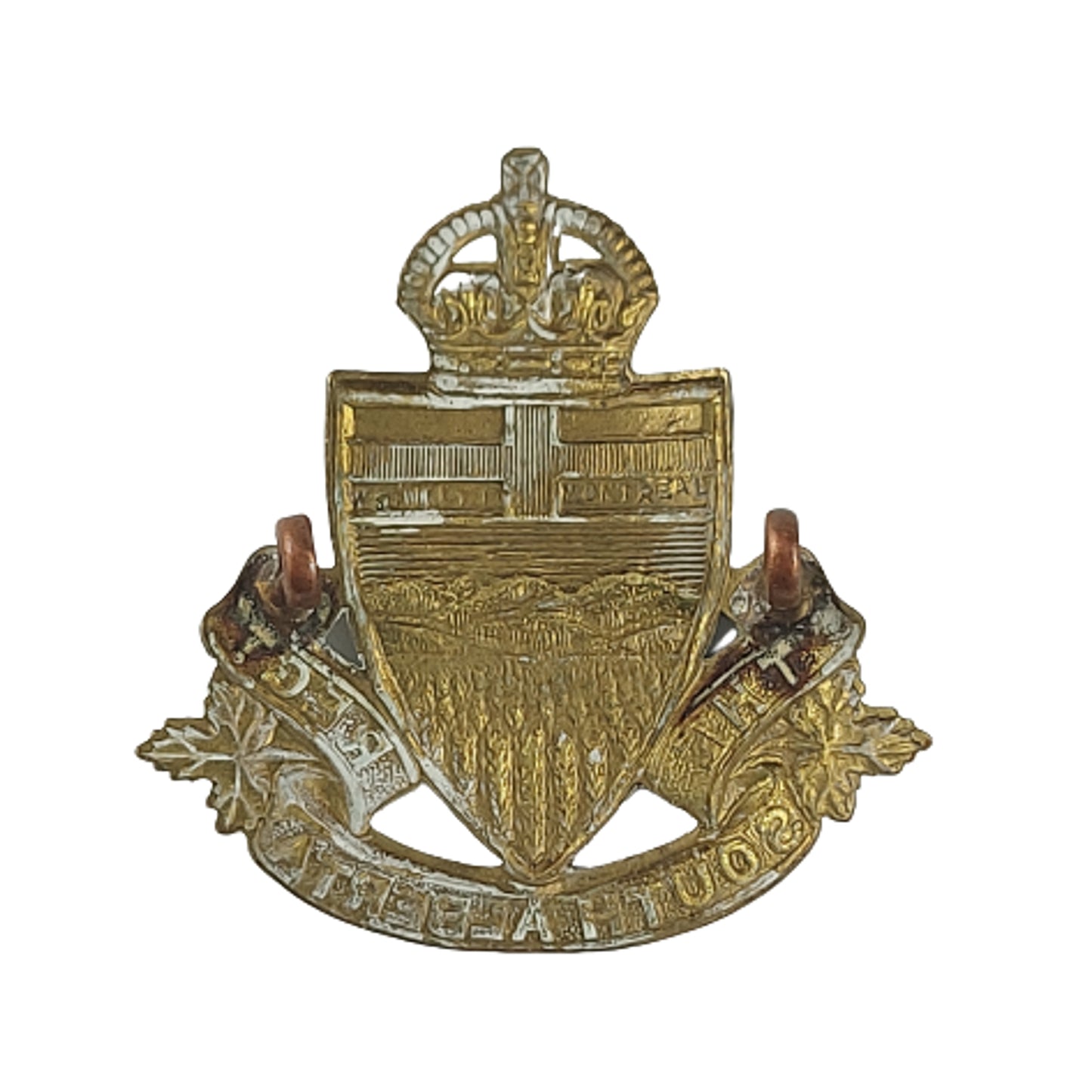 WW2 SAR The Southern Alberta Regiment Cap Badge