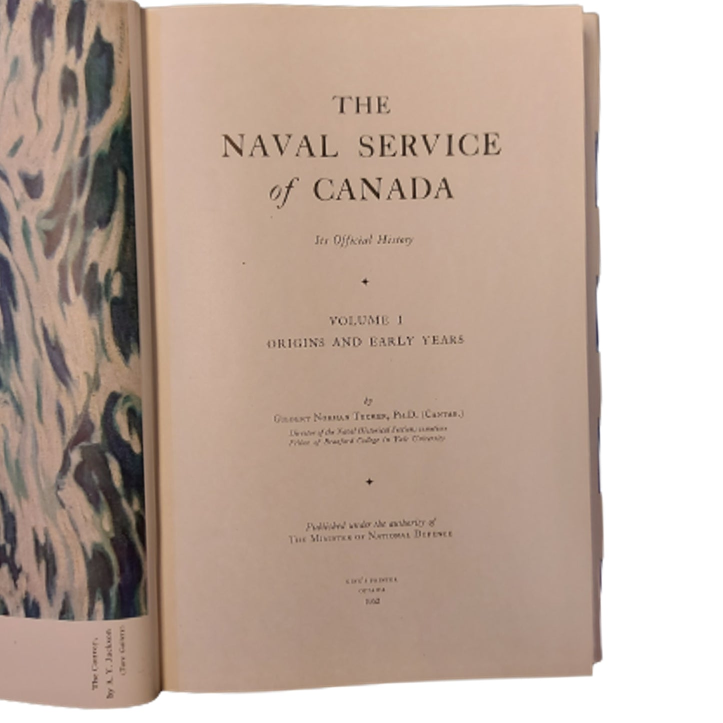 The Naval Service Of Canada Volume 1