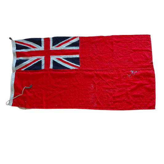 WW2 RN -RCN Red Ensign Flag 66 by 32 Inches