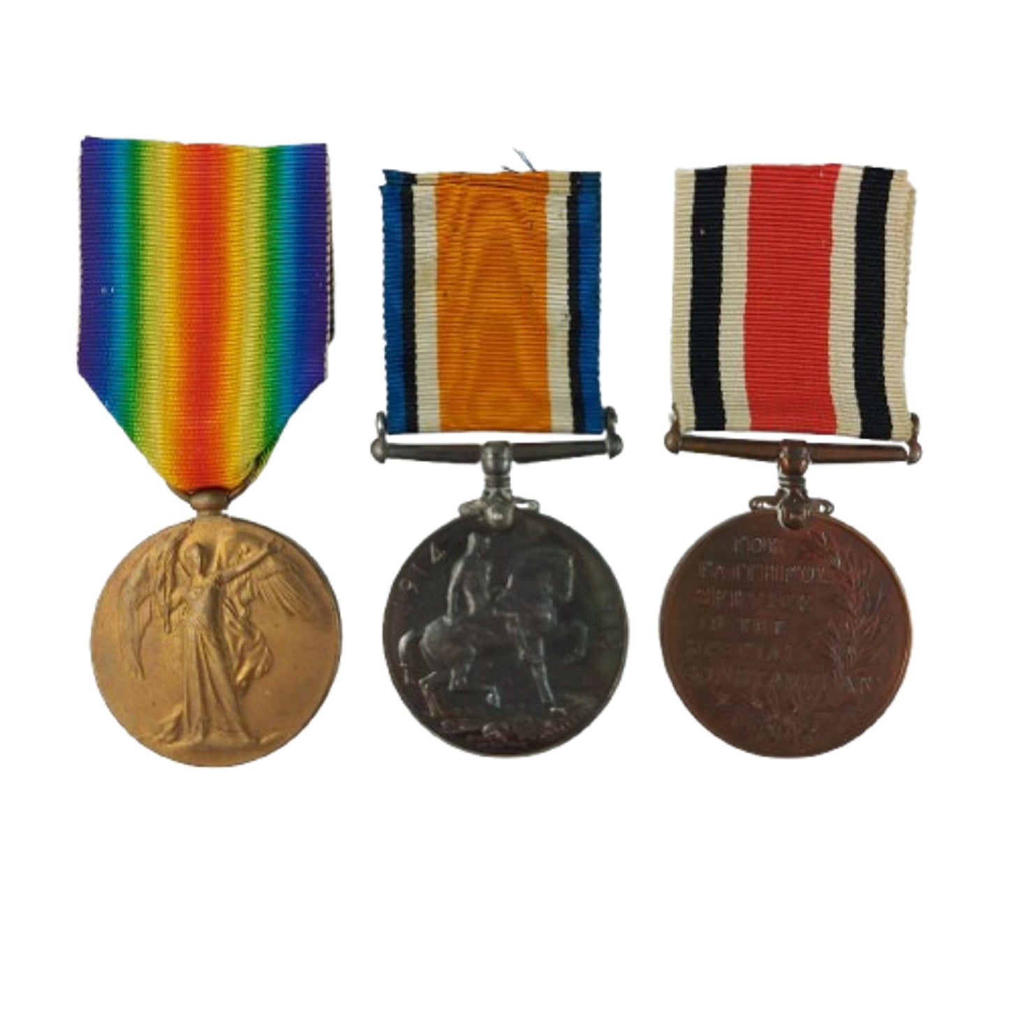 WW1 British Medal Pair With Special Constabulary Medal