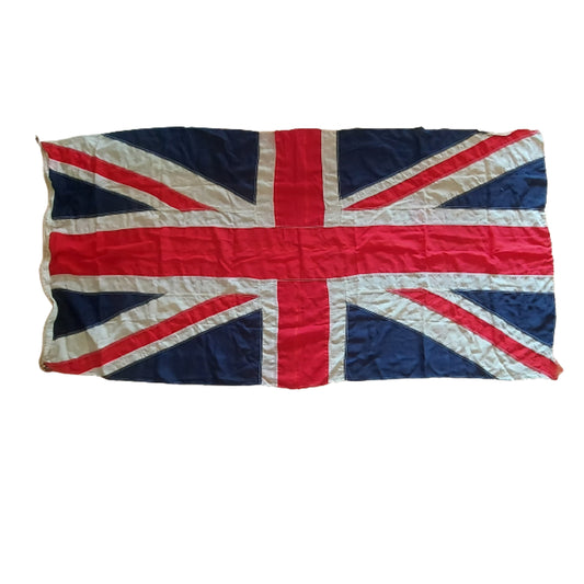 Large WW2 Canadian British Union Jack Flag 102 by 46 Inches