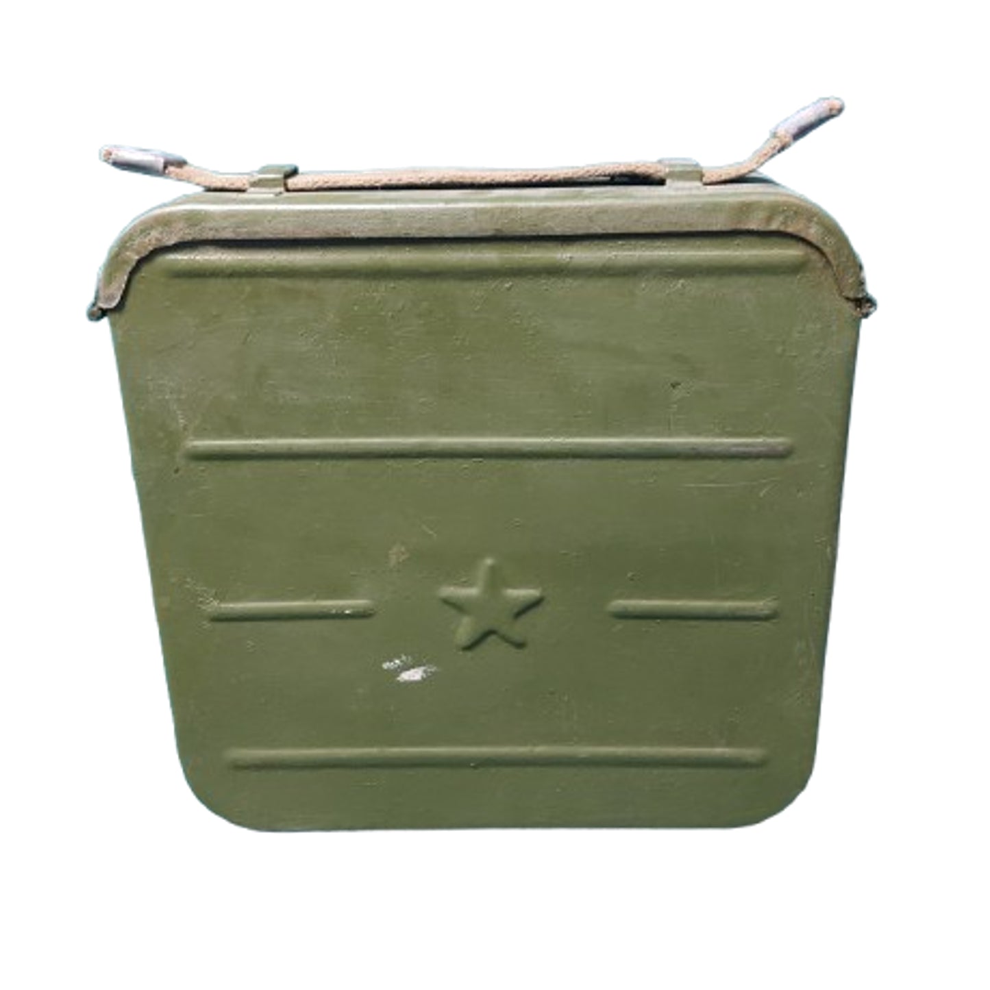 WW2 Russian Maxim Machine Gun Ammunition Belt And Case 1943