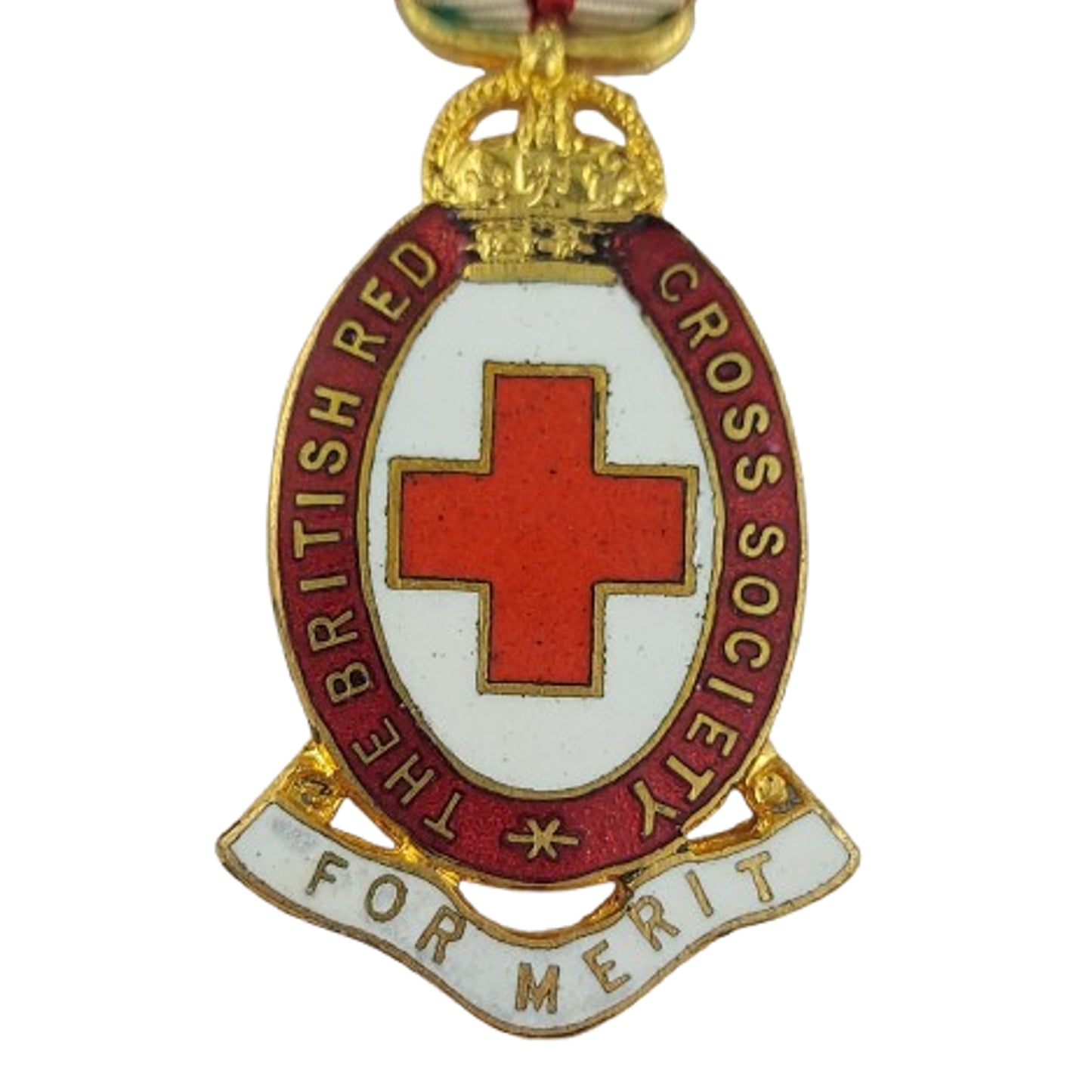 WW2 British Red Cross Society Medal For Merit