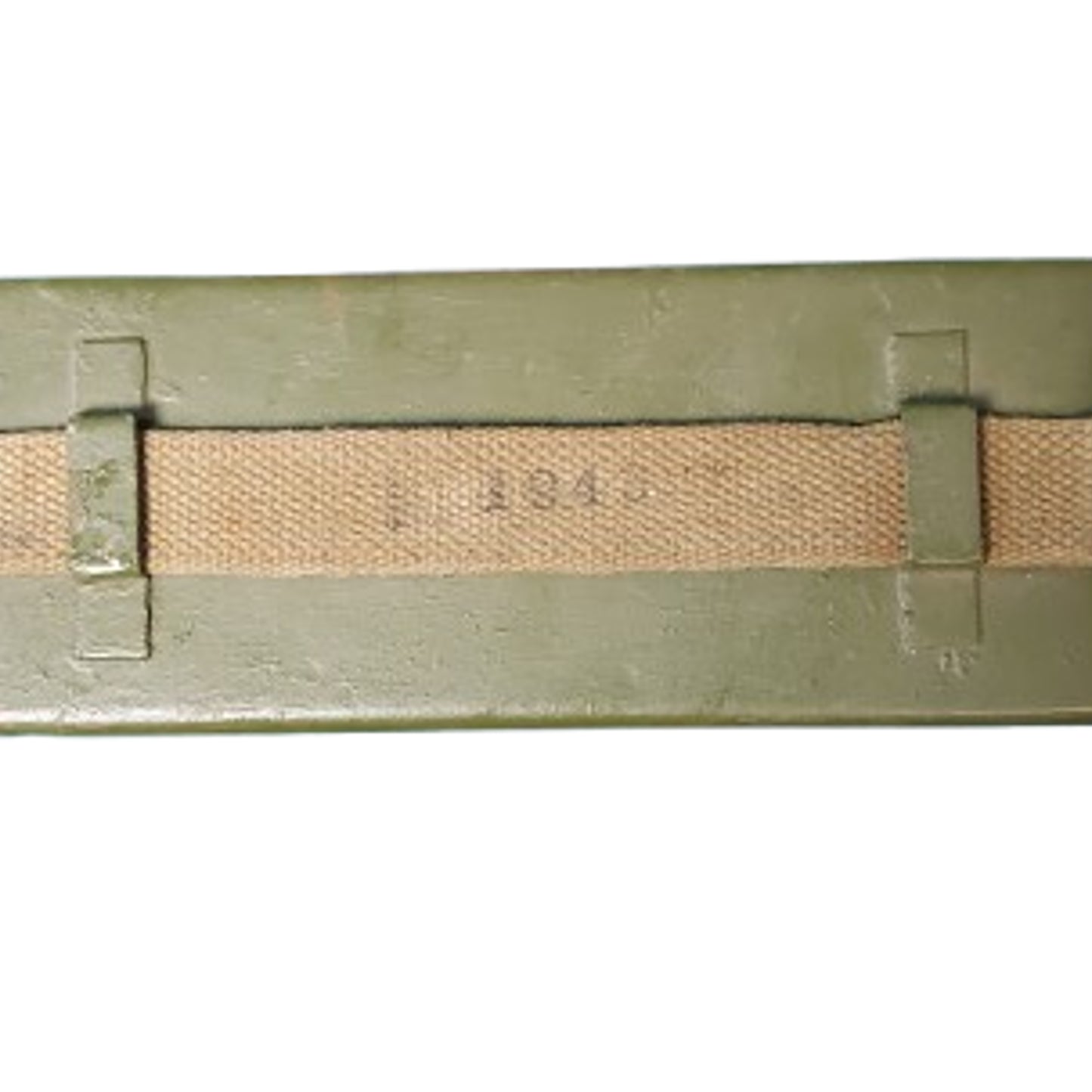 WW2 Russian Maxim Machine Gun Ammunition Belt And Case 1943