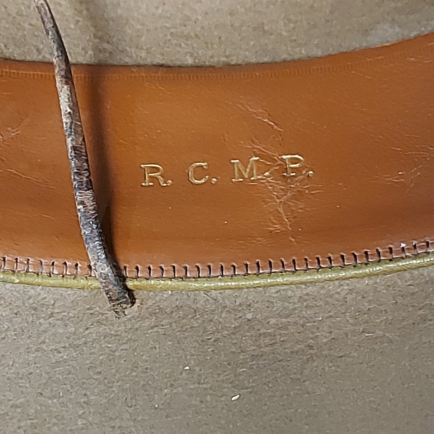 Post-WW2 Canadian RCMP Royal Canadian Mounted Police Stetson