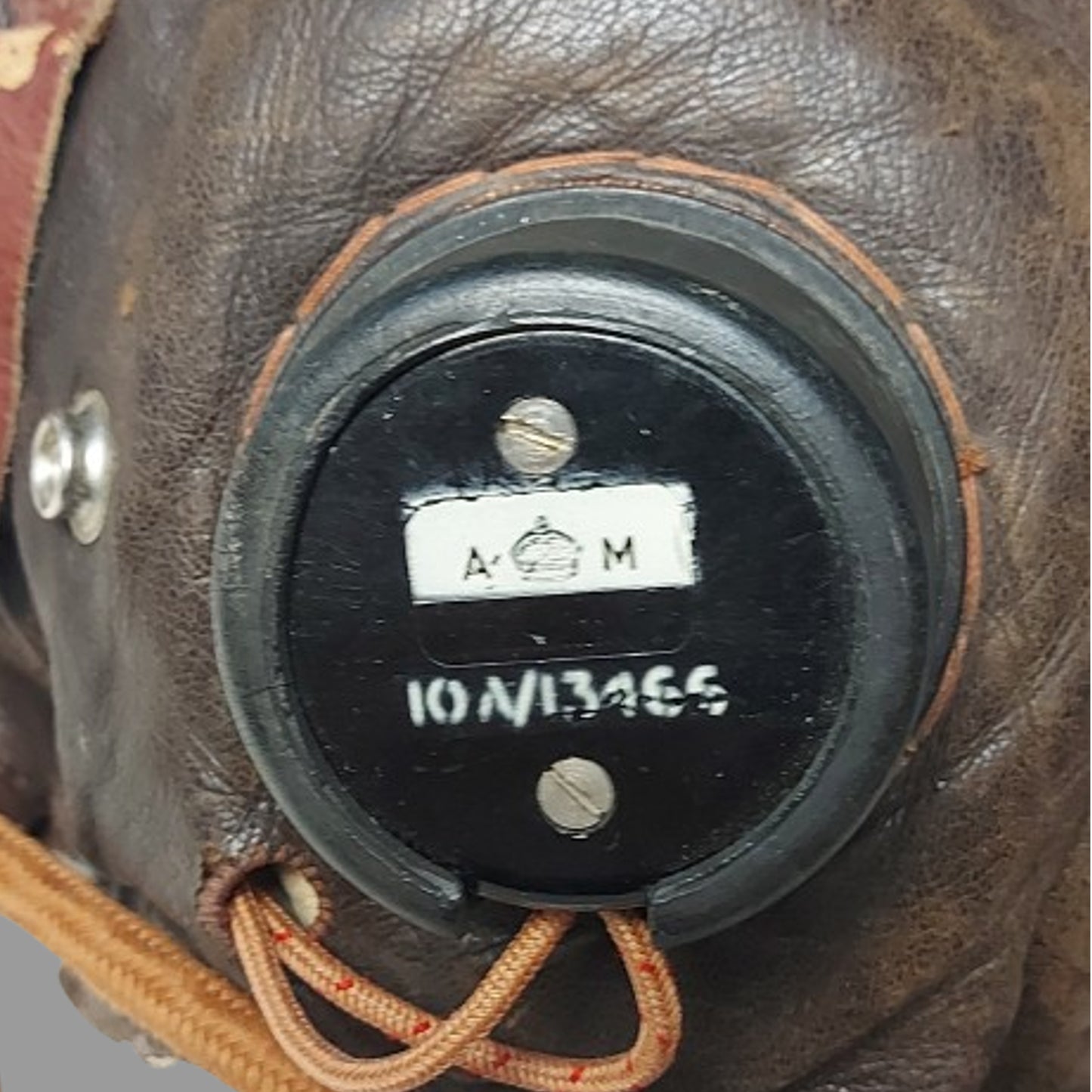 WW2 British RAF Royal Air Force Type C 2nd Pattern Leather Flight Helmet