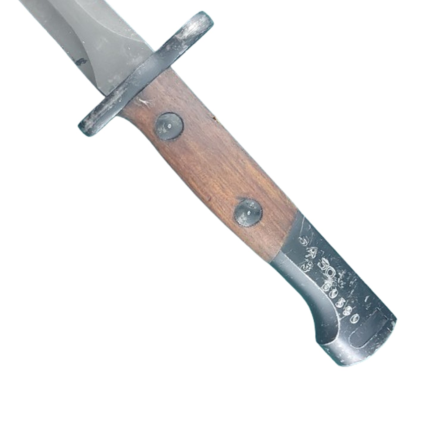 Post-WW2 Belgian FN49 Service Rifle Bayonet And Scabbard
