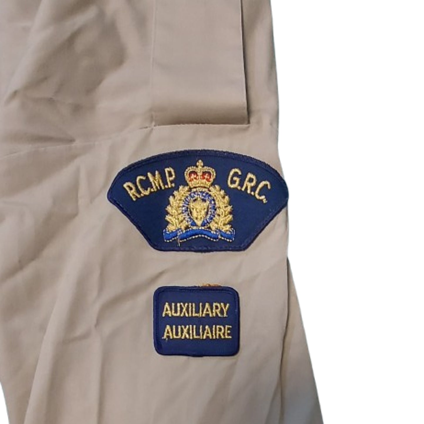 Post-WW2 Canadian RCMP Royal Canadian Mounted Police Brown Serge Tunic And Service Shirt