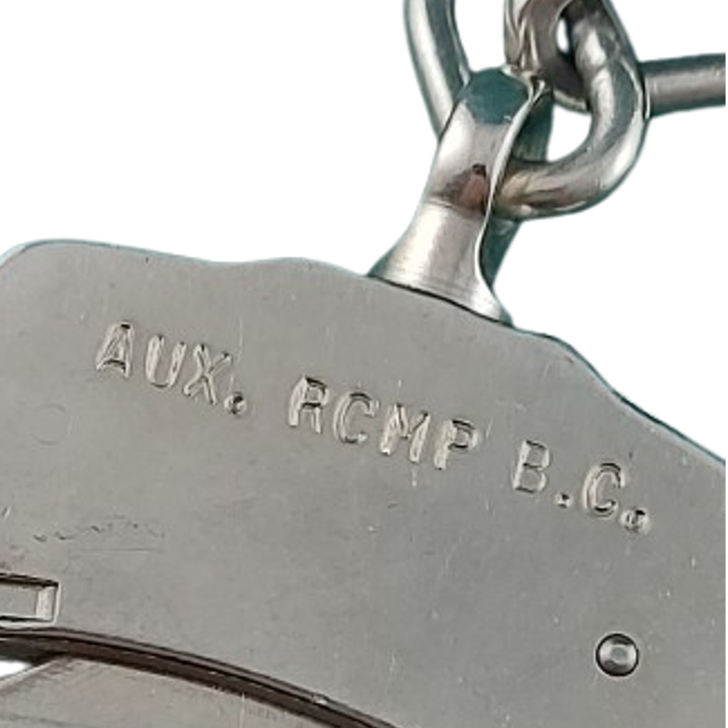 Post-WW2 Canadian RCMP Royal Canadian Mounted Police Marked Smith & Wesson Handcuffs