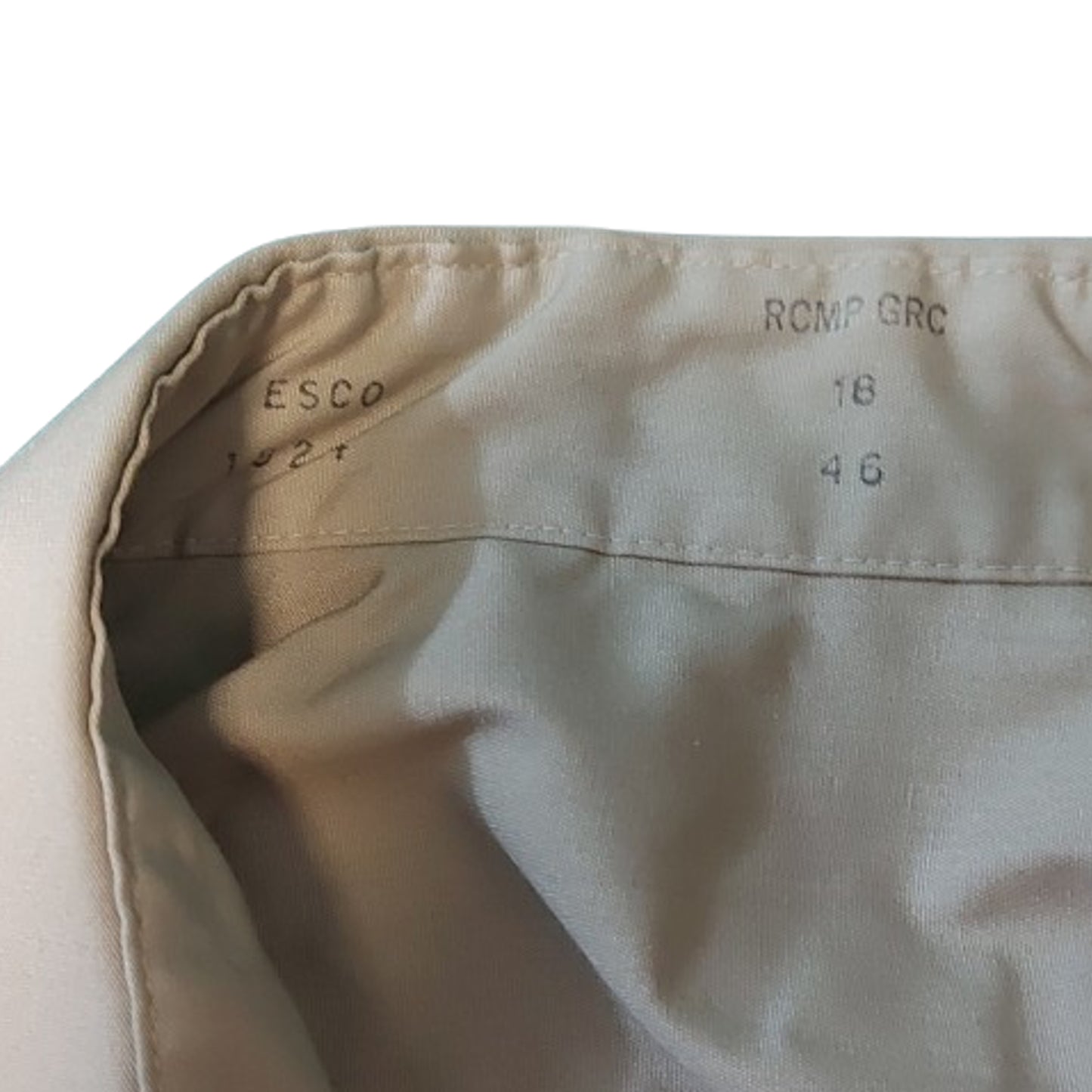 Post-WW2 Canadian RCMP Royal Canadian Mounted Police Brown Serge Tunic And Service Shirt