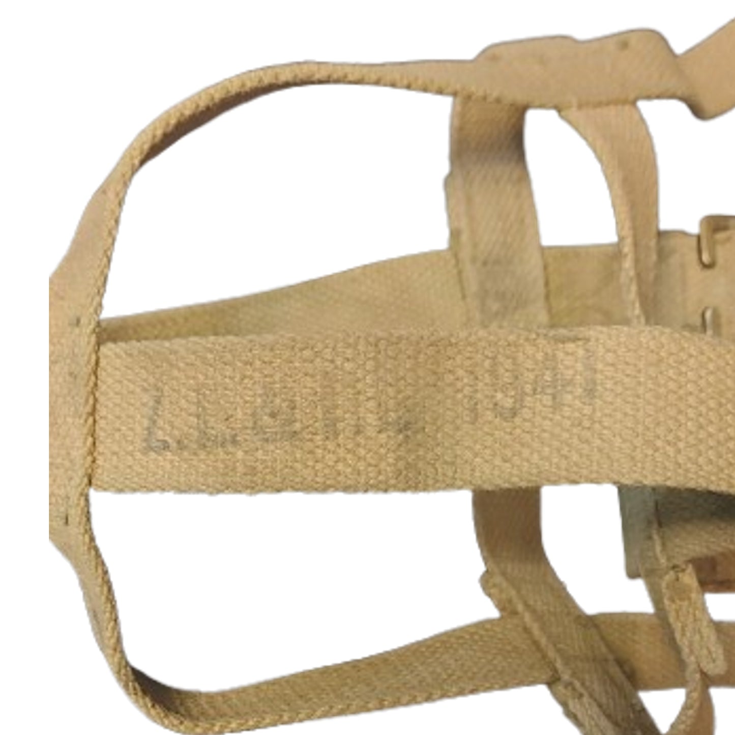 WW2 Canadian P37 Webbing Canteen Carrier with Service Number 1941