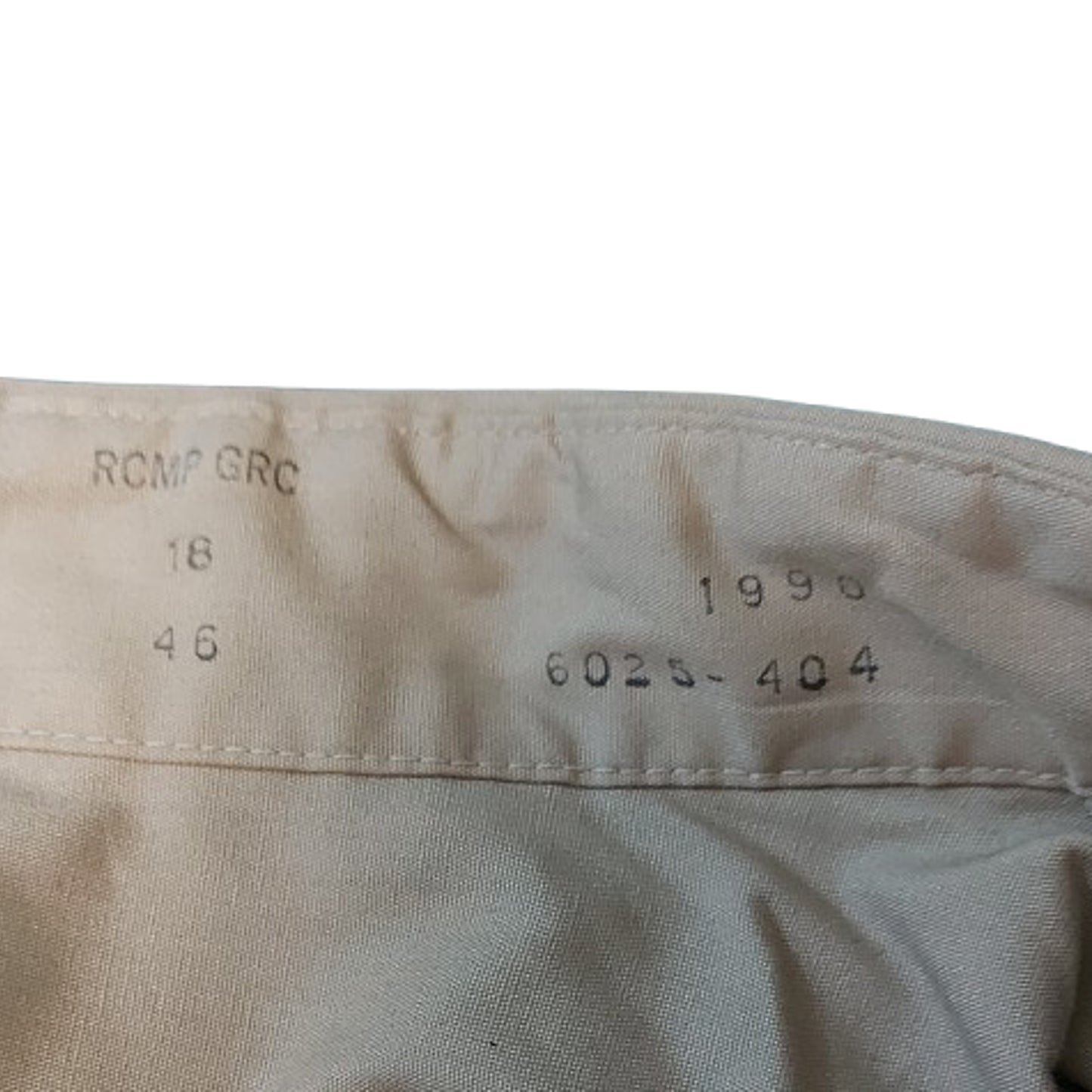 Post-WW2 Canadian RCMP Royal Canadian Mounted Police Brown Serge Tunic And Service Shirt
