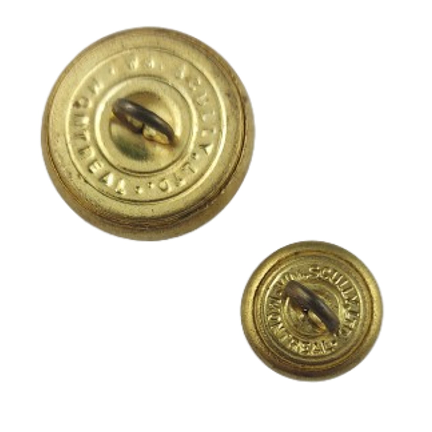Post-WW2 Canadian Yukon Regiment Uniform Buttons