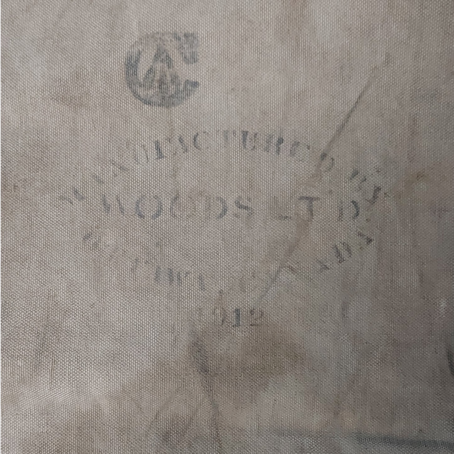Pre-WW1 Canadian Canvas Duffel Bag 1912
