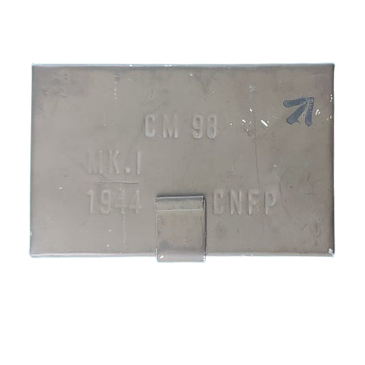 WW2 British Canadian CM98 Radio Spare Parts Tin 1944