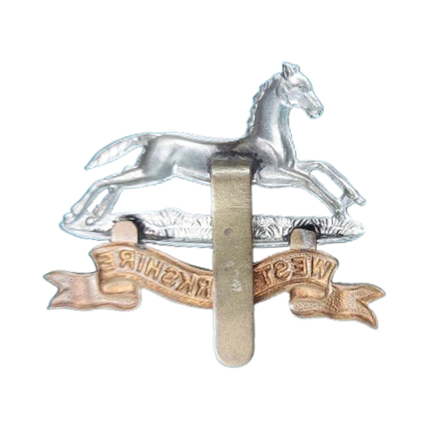 WW2 British West Yorkshire Regiment Cap Badge