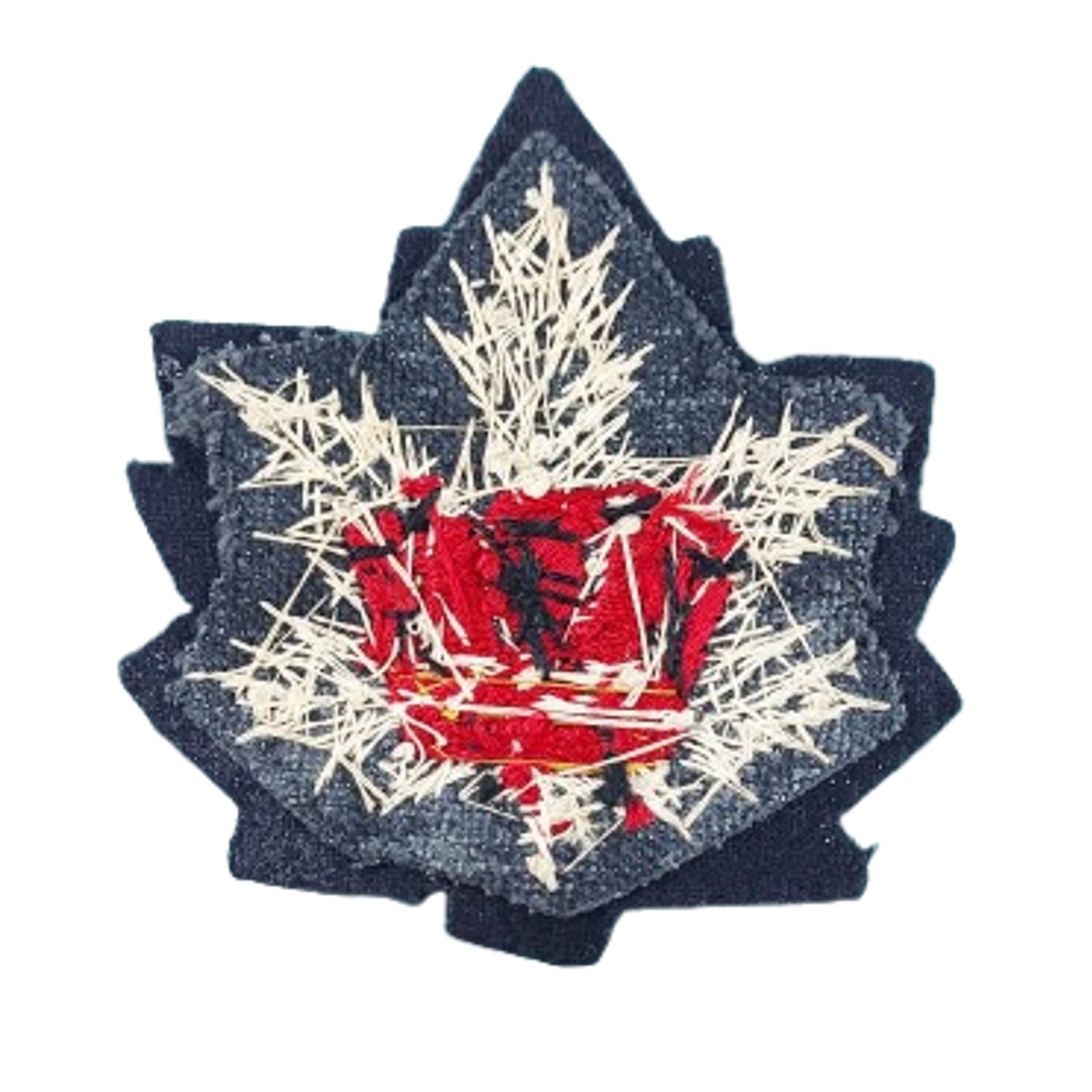 WW2 Canadian Merchant Navy Bullion Thread Jacket Crest