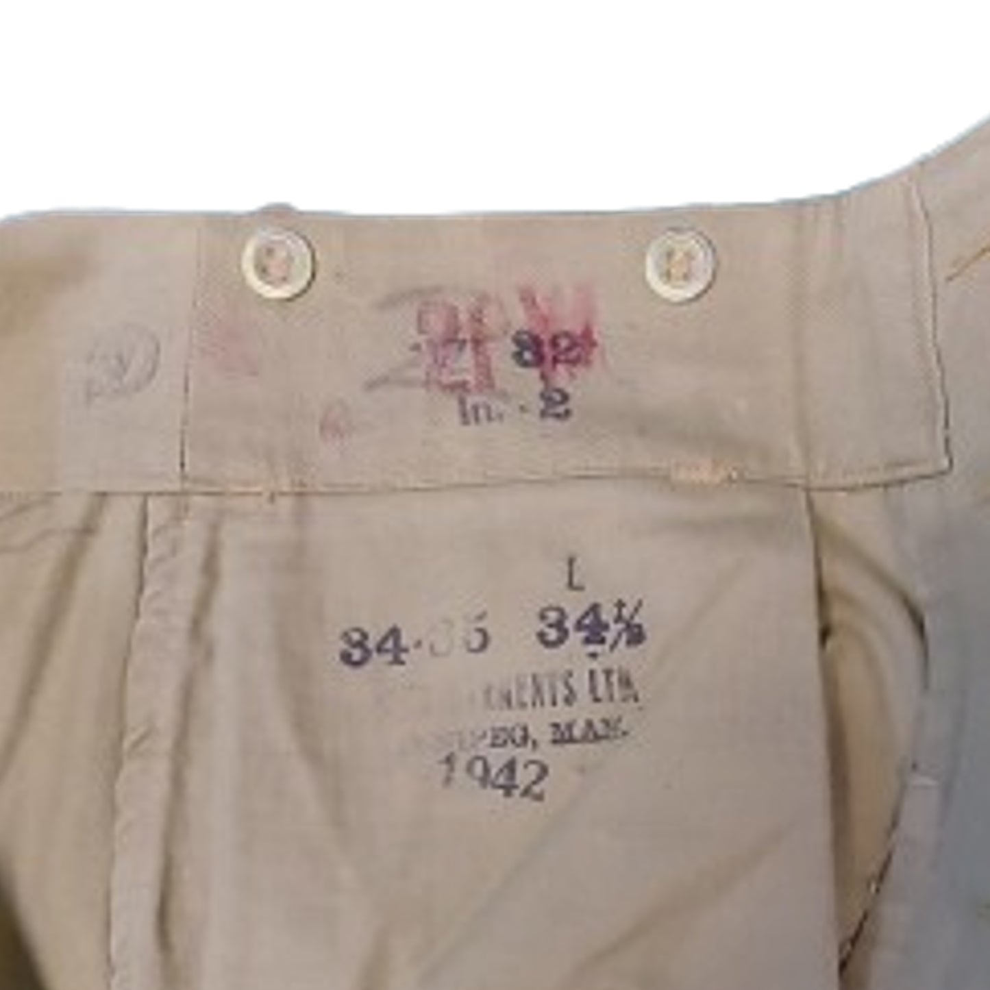 WW2 Canadian Summer Service Dress Tunic And Pants