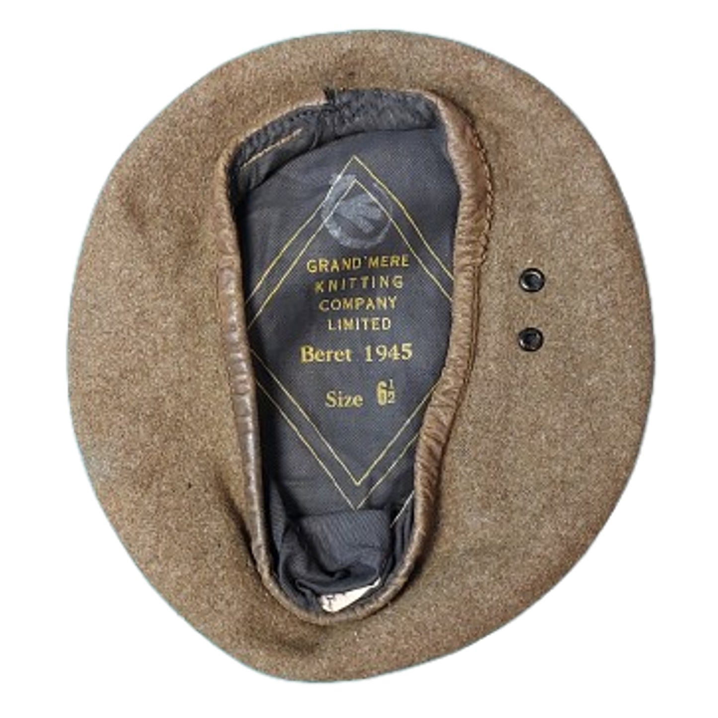WW2 Canadian Army Named Beret 1945