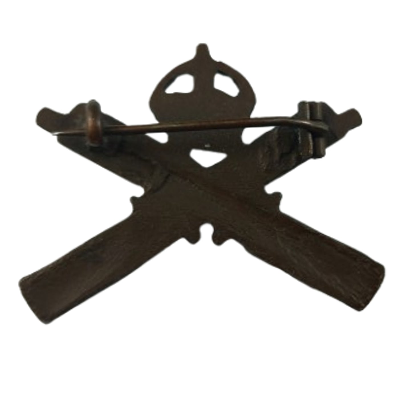 WW1 British MGC Machine Gun Corps OSD Collar Badge