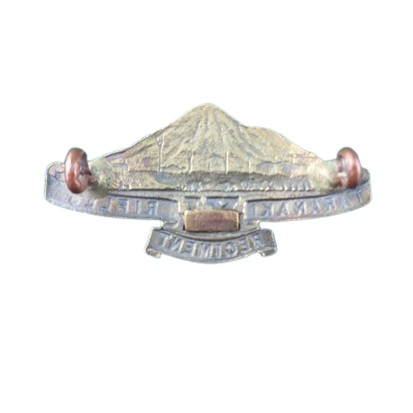 WW2New Zealand 11th Taranaki Rifles Regiment Cap Badge