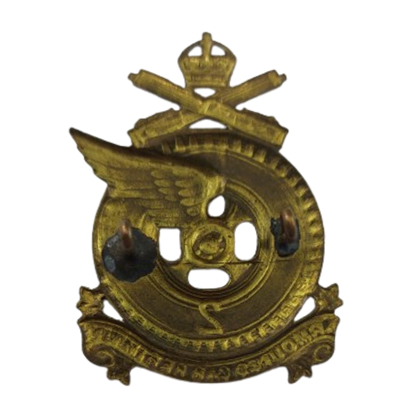 WW2 Canadian 2nd Armour Carrier Regiment Cap Badge