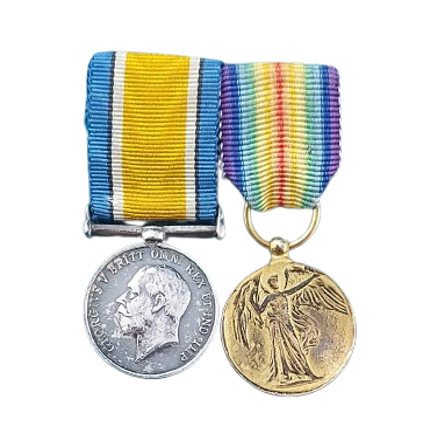 WW1 Canadian Officer's Medal Set 72nd Battalion Seaforth Highlanders