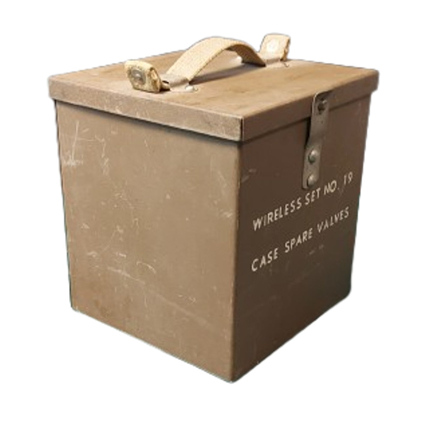 WW2 Canadian 19 Wireless Set Spare Valves Case With Tubes