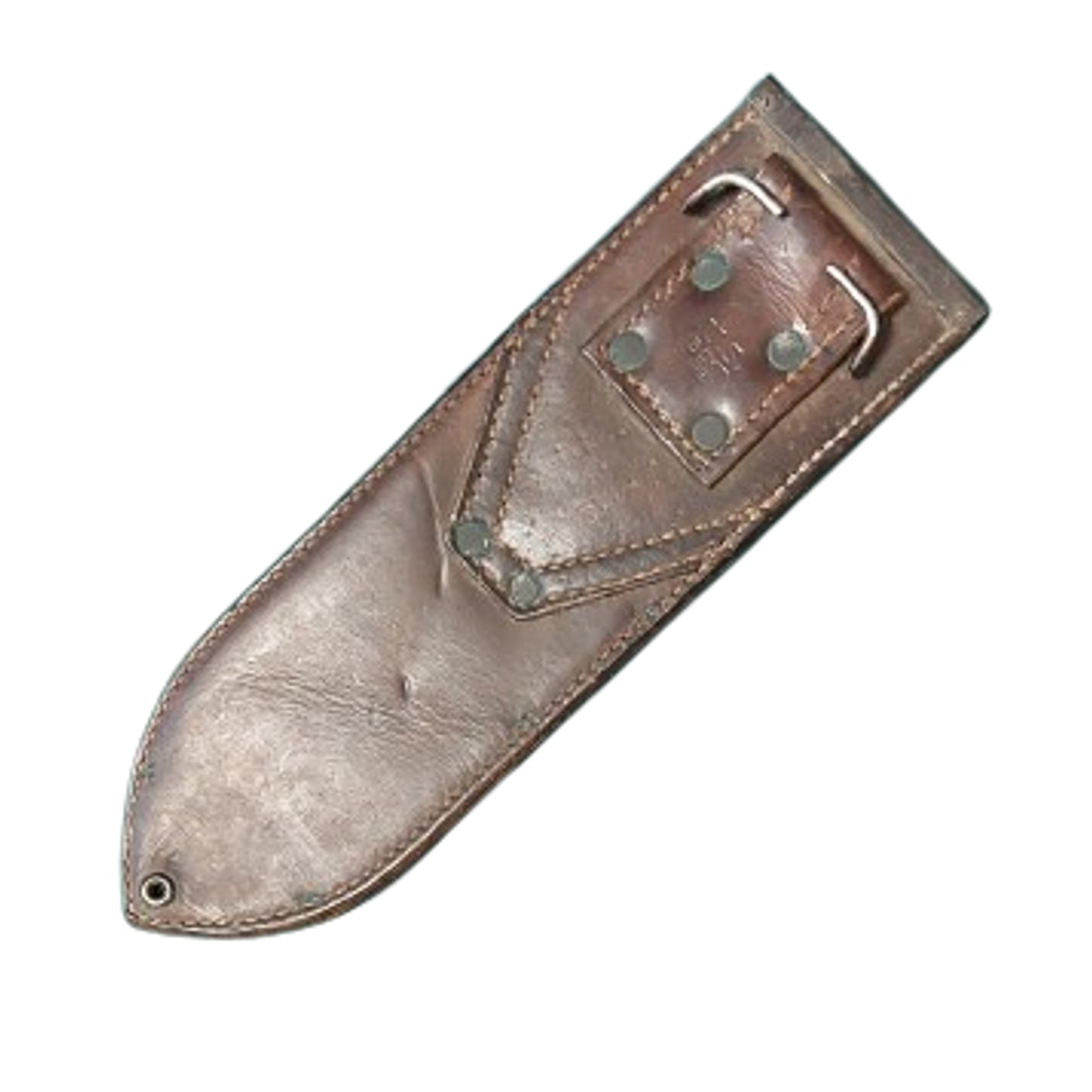 WW2 US. USMC United States Marine Corps Bolo Knife Leather Scabbard