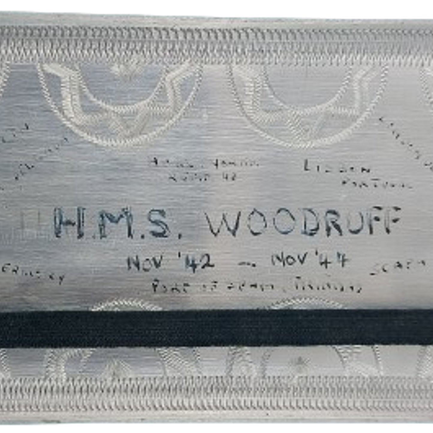 WW2 German POW Prisoner Of War Made Cigarette Case