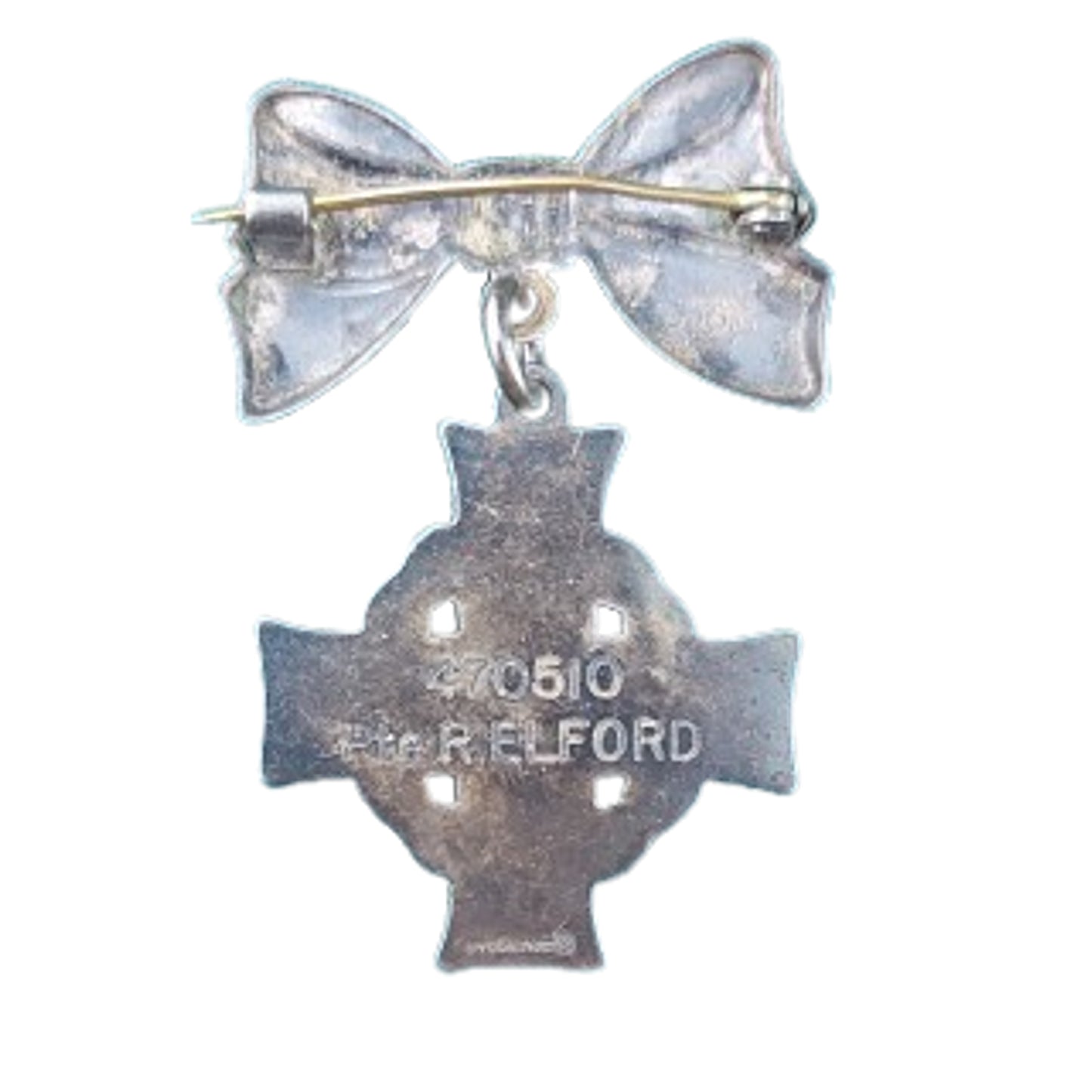 WW1 Canadian Cased Memorial Cross 64th Battalion