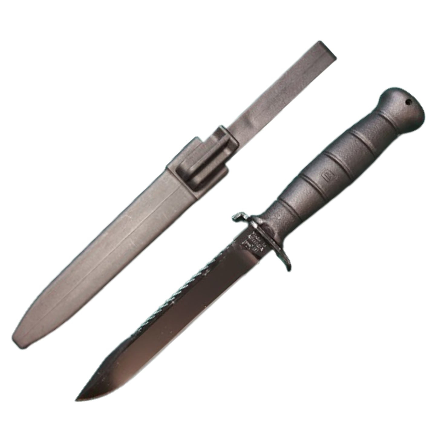 Post-WW2 Austrian Glock Steyr Aug Bayonet-Fighting Knife