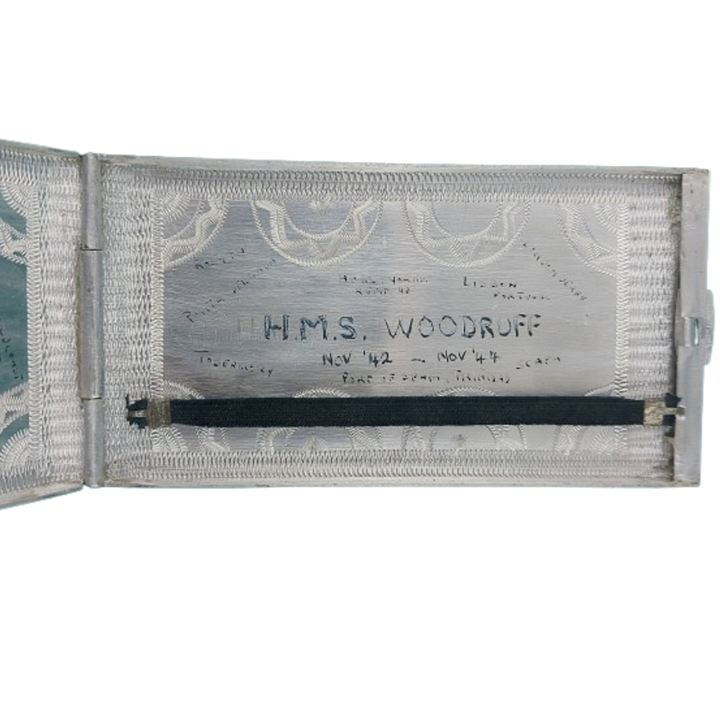 WW2 German POW Prisoner Of War Made Cigarette Case