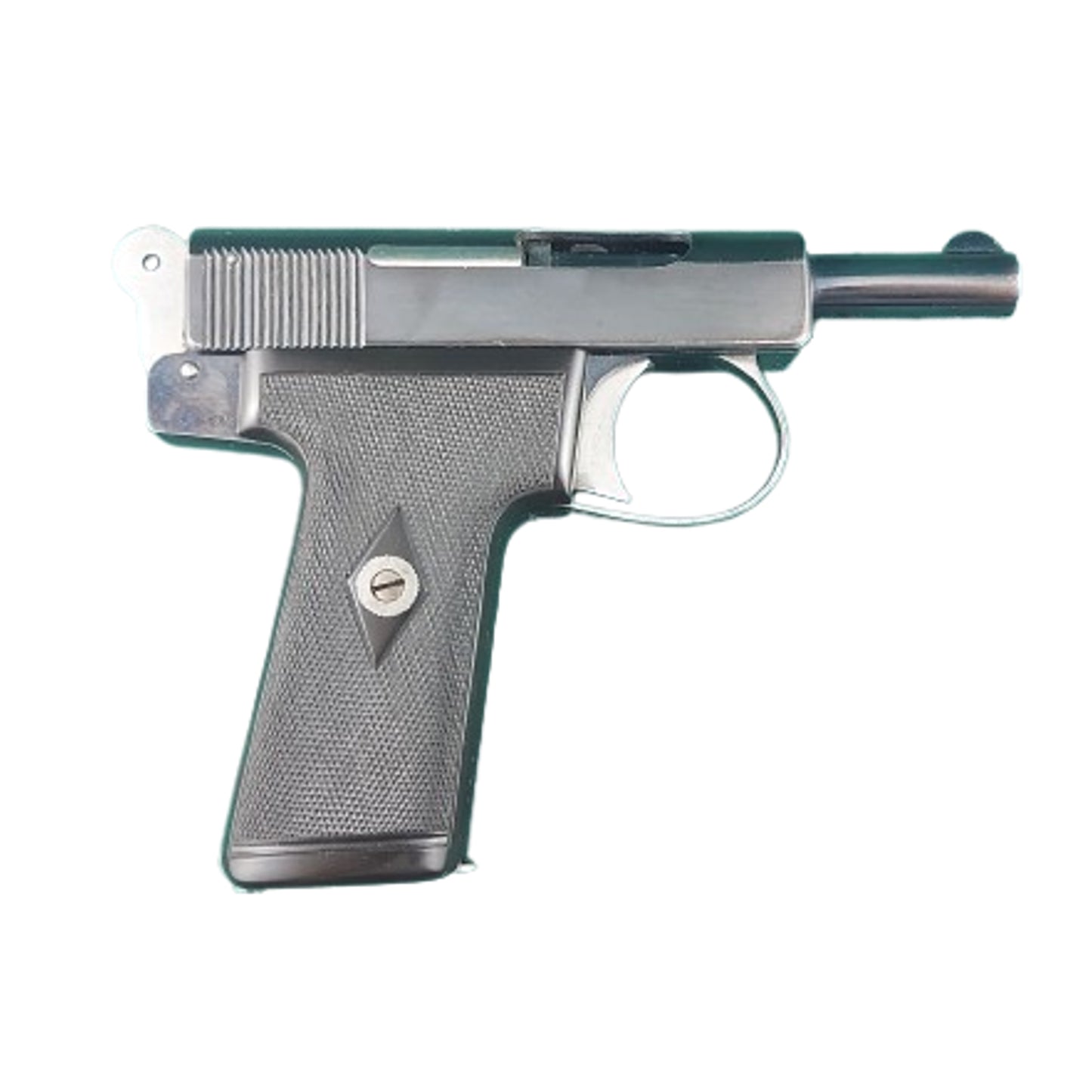 WW2 Era British Webley And Scott Deactivated Automatic Pistol In Issue Box