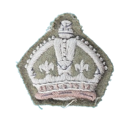 WW1 Canadian Warrant Officer Cloth Uniform Insignia