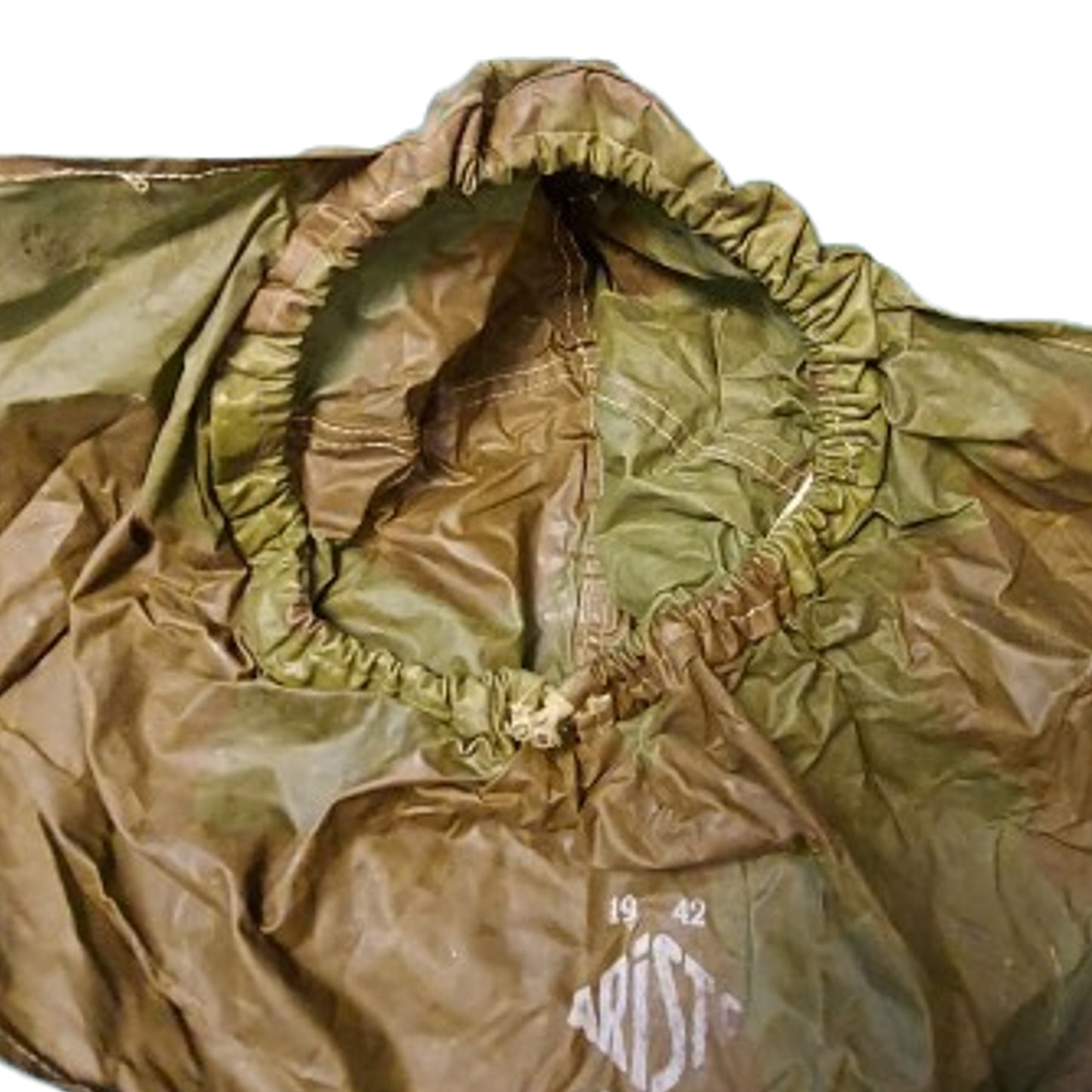 WW2 Canadian Helmet Camouflage Protective Gas Hood 1942